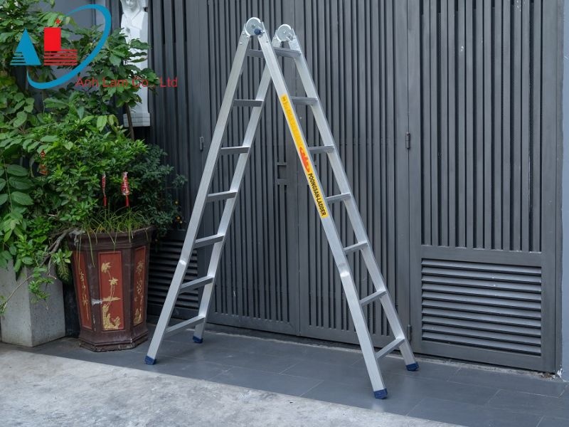 Thang nhôm khóa sập tự động poongsan OA-7